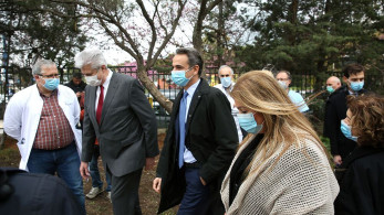 Στο Σωτηρία και στο πλευρό ασθενών και υγειονομικών ο πρωθυπουργός