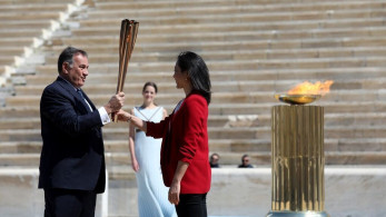 Ναόκο Ιμότο, η «Ελληνίδα» που παρέλαβε την Ολυμπιακή Φλόγα
