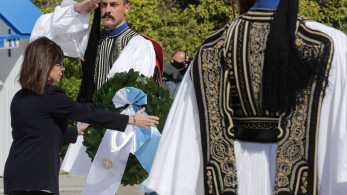 25η Μαρτίου: Κατάθεση στεφάνου και πτήσεις μαχητικών