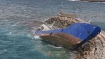 Βίντεο από την προσάραξη στη Τζιά κόβει την ανάσα