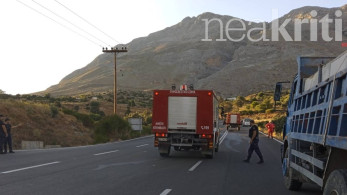 Ρέθυμνο: Χωρίς ενεργό μέτωπο η φωτιά στον Δήμο Αγίου Βασιλείου
