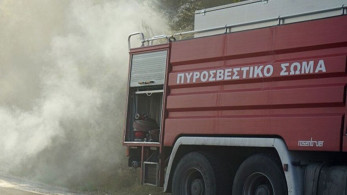 Ενίσχυση της Πυροσβεστικής για τη φωτιά στο Ρέθυμνο