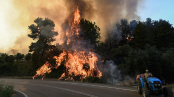 Κρέστενα: Μαίνεται η μεγάλη πυρκαγιά- Ξεκίνησαν να επιχειρούν τα εναέρια μέσα