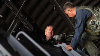 Προκλητικό σόου Ακάρ: Πέταξε με F-16 πάνω από το βόρειο Αιγαίο