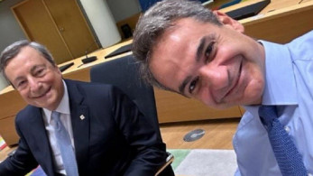 Η σέλφι του Μητσοτάκη με Ντράγκι: «Τιμή και προνόμιο να κάθομαι δίπλα του για 20 μήνες!»
