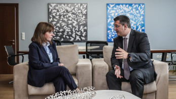 Συνάντηση Σακελλαροπούλου – Τζιτζικώστα στην Περιφέρεια Κεντρικής Μακεδονίας