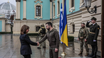 Σακελλαροπούλου σε Ζελένσκι: Στο πλευρό σας στην προάσπιση εδαφικής ακεραιότητας και εθνικής κυριαρχίας