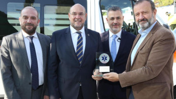 Δωρεά 5 ασθενοφόρων στο ΕΚΑΒ από τον Διεθνή Οργανισμό Μετανάστευσηςe
