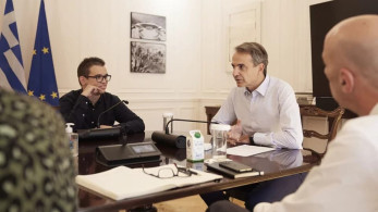 Duo Day: O Μητσοτάκης πέρασε τη μέρα με τον 26χρονο Γιώργο Τσεβά που πάσχει από αυτισμό