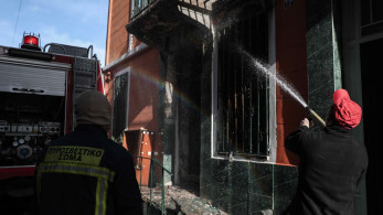 Λιοσίων: Διακοπή κυκλοφορίας λόγω πυρκαγιάς σε εγκαταλελειμμένο κτήριο