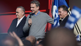 Συγκινήθηκε ο Πύρρος Δήμας: Θα ερχόμουν και από την άλλη άκρη του κόσμου για τη σημερινή επίσκεψη Μητσοτάκη