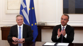 Συνάντηση Σταϊκούρα με Κόρμαν: Σημαντικά τα επιτεύγματα της ελληνικής οικονομίας