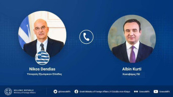 Επικοινωνία Ν. Δένδια με τον Κοσοβάρο πρωθυπουργό