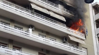 Τραγωδία στη Θεσσαλονίκη: Φωτιά σε διαμέρισμα με έναν νεκρό (vid)