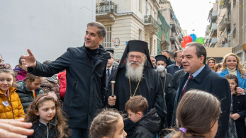 Μπακογιάννης και Ιερώνυμος εγκαινίασαν Πολυχώρο Παιδιών στα Πατήσια (Φωτογραφίες)
