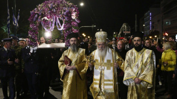 Μεγάλες μορφές του ποδοσφαίρου στον Επιτάφιο της Μητρόπολης Αθηνών (Φωτογραφίες)