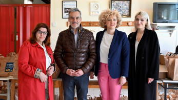 Θεσσαλονίκη: Σε διανομή συσσιτίου και στην αγορά Βλάλη βρέθηκε ο Ζέρβας 