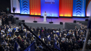 Εκλογές 2023 - Μήνυμα νίκης ΝΔ στο προεκλογικό φινάλε στο Θησείο