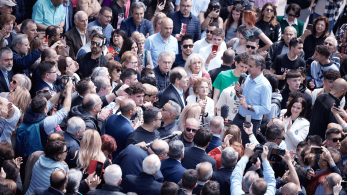Εκλογές 2023 - Μητσοτάκης από Νάουσα: Το δίλημμα των εκλογών είναι «σταθερότητα ή χάος»
