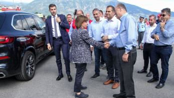 Κατερίνα Σακελλαροπούλου: τίμησε το αξίωμά της