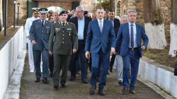 Στην εορτή της Αγίας Τριάδος, πολιούχου των Φιλιατών, ο Αλκιβιάδης Στεφανής