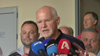 Στην Πάτρα ψήφισε ο Γιώργος Παπανδρέου