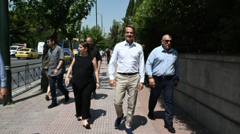 Στο υπουργείο Περιβάλλοντος ο Κυριάκος Μητσοτάκης