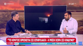 Παύλος Μαρινάκης για Ρόδο: «Σε απόλυτη επιφυλακή το κράτος - Σε ακραίο κίνδυνο η χώρα»