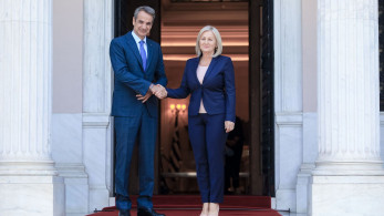 Συνάντηση Μητσοτάκη με την πρόεδρο του υπουργικού συμβουλίου της Βοσνίας - Ερζεγοβίνης