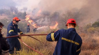 Φωτιά στα Ασπροπούλια Μεσσηνίας - Μήνυμα του 112 για εκκένωση