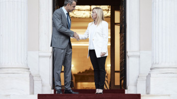 Κυριάκος Μητσοτάκης: συνάντηση με την πρωθυπουργό της Ιταλίας Τζόρτζια Μελόνι στο Μέγαρο Μαξίμου