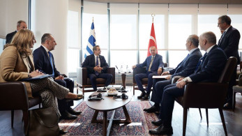 Μητσοτάκης για συνάντηση με Ερντογάν: Συμφωνήσαμε να εμβαθύνουμε το θετικό κλίμα