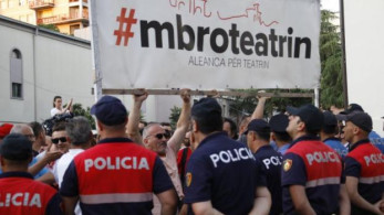 Αλβανία: Επεισόδια για την κατεδάφιση του κτιρίου του Εθνικού Θεάτρου