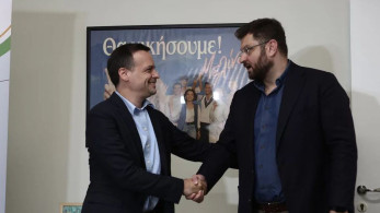 Συναντήθηκαν Ζαχαριάδης - Δούκας: «Ζητούμενο να ηττηθεί ο Μπακογιάννης»