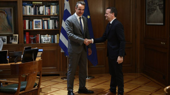 Συνάντηση Μητσοτάκη-Δούκα στο Μαξίμου - Τι συζητήθηκε