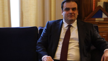 Κυριάκος Πιερρακάκης: το καλωσόρισμα στη Λυτρίβη και το «ευχαριστώ» στη Μιχαηλίδου