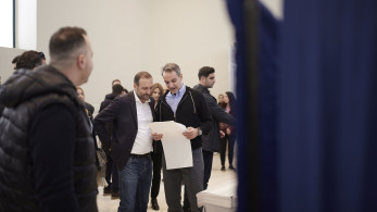 Ψήφισε στις εκλογές του Οικονομικού Επιμελητηρίου Ελλάδος ο πρωθυπουργός