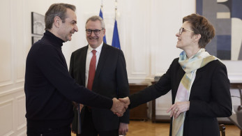 Συνάντηση Μητσοτάκη με πρόεδρο του Εποπτικού Συμβουλίου ΕΚΤ - Μεγάλη η πρόοδος των ελληνικών τραπεζών