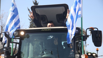 Μηχανοκίνητη πορεία αγροτών στο ΥΜΑΘ