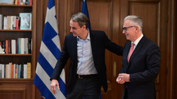 Συνάντηση Μητσοτάκη με Ρουσόπουλο - Ευχές και καλή επιτυχία από τον πρωθυπουργό
