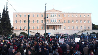 Αγρότες στο Σύνταγμα - Βουλευτές του  ΠΑΣΟΚ στο συλλαλητήριο