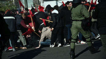 Πανεκπαιδευτικό συλλαλητήριο: άγρια συμπλοκή μεταξύ φοιτητών - υπάρχουν τραυματίες