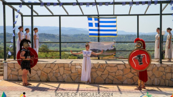 «Δρόμος Ολυμπιακής Εκεχειρίας 2024»: ηχηρό μήνυμα ειρήνης έστειλαν 500 δρομείς από 17 χώρες