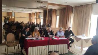 Ο Αντώνιος Οικονόμου σε εκδήλωση του Σωματείου Δημοσίων Υπαλλήλων του 304 ΠΕΒ