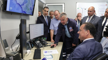Επίσκεψη Γεωργιάδη στη Μυτιλήνη - Εγκαινιάστηκε το νέο κτήριο του ΕΚΑΒ