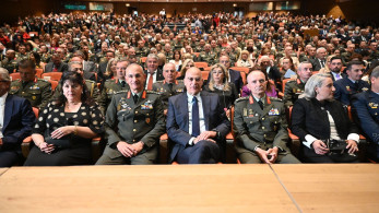 Ο Νίκος Δένδιας στην τελετή εορτασμού του Προστάτη του Στρατού Ξηράς Μεγαλομάρτυρα Αγ. Γεωργίου