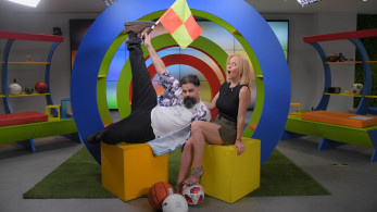 Ο Θανάσης Πασσάς κάνει Yoga στο ΟΠΑΠ Game Time πριν τον μεγάλο τελικό του Ολυμπιακού