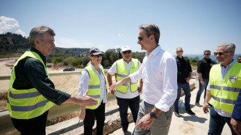 Εργοτάξιο στα Βραχνέικα Αχαΐας επισκέφθηκε ο Κυριάκος Μητσοτάκης - «Εντυπωσιακή η πρόοδος»