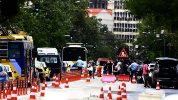 Πρεμιέρα ταλαιπωρίας για τον “Μεγάλο Περίπατο” στο κέντρο της Αθήνας