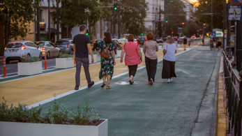 Όλο και περισσότεροι πεζοί και ποδηλάτες στις προσωρινές παρεμβάσεις του Μεγάλου Περιπάτου